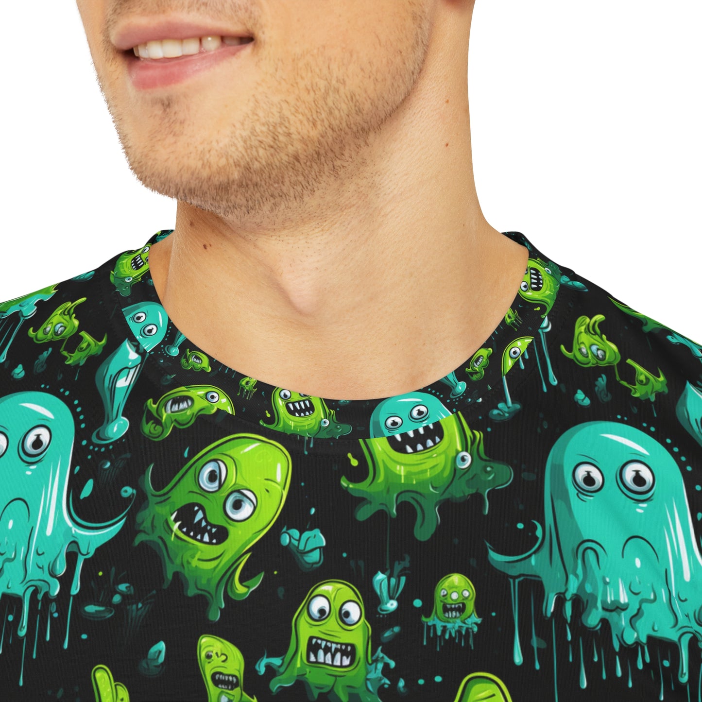 Monster Slime Shirt - Volt Cult Polyester Unisex T-Shirt