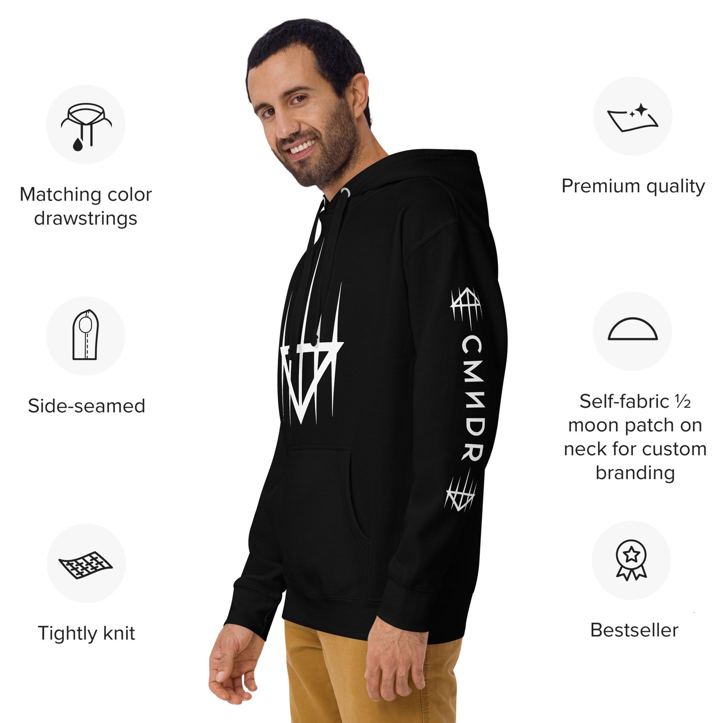 CMNDR Symbol Hoodie -  Premium Unisex Hoodie